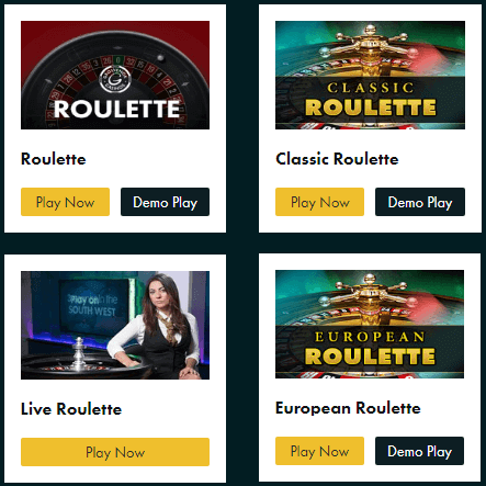 Best Online Roulettes
